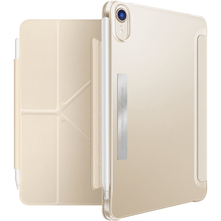 Viva Madrid Conver Case With Foldable Stand For iPad Mini (8.3") 6th Gen - Beige