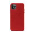 Porodo Alcantara Back Case for iPhone 11 Pro Max - Red