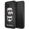 Karl Lagerfeld Choupette PU Embossed Hard Case for Apple iPhone 11 Pro Max - Black