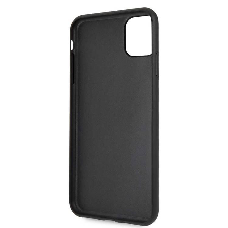 Karl Lagerfeld Choupette PU Embossed Hard Case for Apple iPhone 11 Pro Max - Black