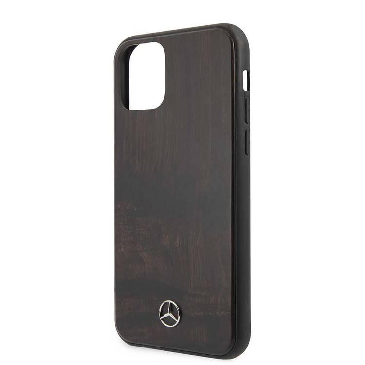 CG MOBILE Mercedes-Benz RoseWood Hard Phone Case for iPhone 11 Pro Max Officially Licensed - Brown