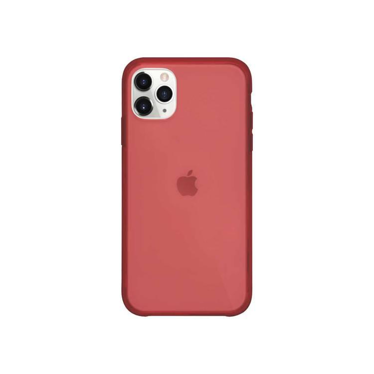 Porodo Fashion Clear Case For iPhone 11 Pro - Red