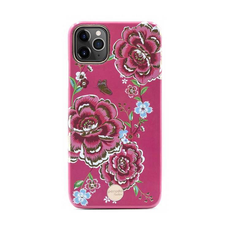 Porodo Fashion Flower Case for iPhone 11 Pro - Design 9
