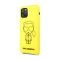 Karl Lagerfeld Ikonik Silicone Case For iPhone 11 Pro Max - Yellow