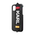 Karl Lagerfeld PU Hard Case with Strap iPhone 11 Pro - Black