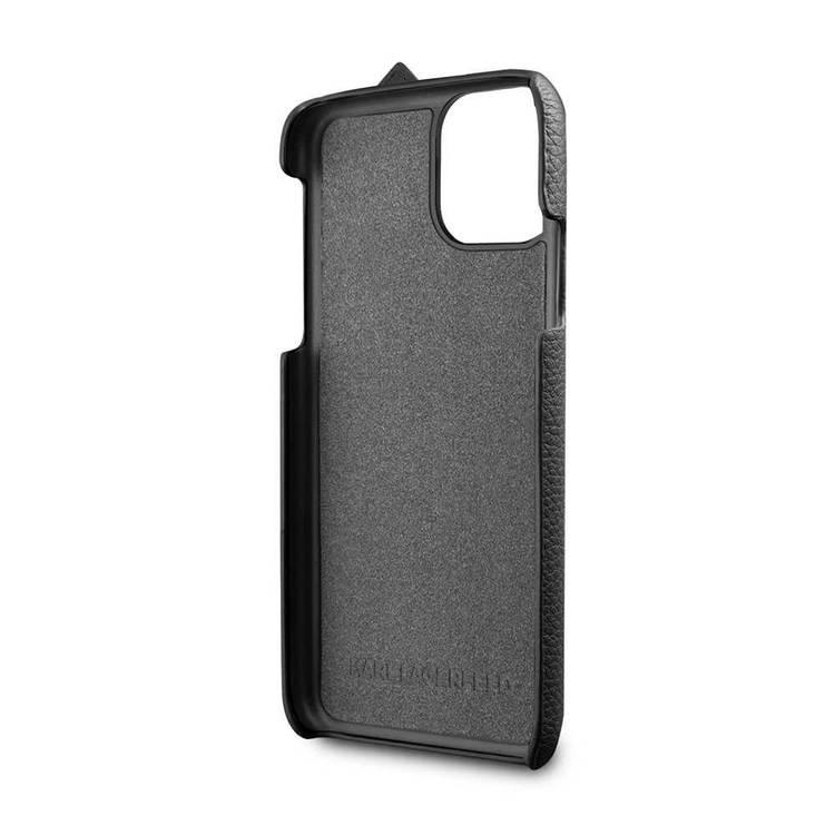 Karl Lagerfeld PU Hard Case with Strap iPhone 11 Pro - Black