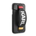 Karl Lagerfeld PU Hard Case with Strap iPhone 11 Pro - Black