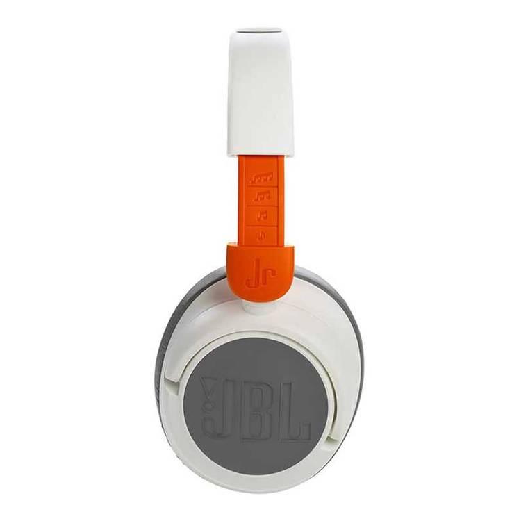 JBL JR460NC Wireless Over-Ear Noise Cancelling for Kids Headphones - White