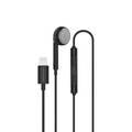 Powerology Mono Single Earphone with MFi Lightning Connector - Black