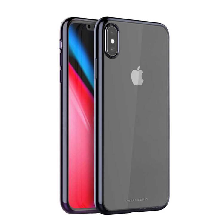 Viva Madrid Vanguard Glazo Back Case for iPhone Xs Max - Gunmetal