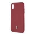 Maserati Silicone Hard Case for Apple iPhone Xr - Red