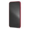 Maserati Silicone Hard Case for Apple iPhone Xs Max - Red