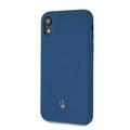 Maserati Silicone Hard Case for Apple iPhone Xr - Navy