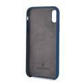 Maserati Silicone Hard Case for Apple iPhone Xr - Navy