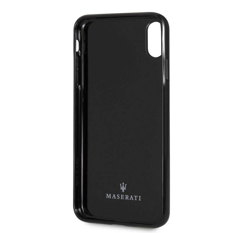 Maserati Gransport GT Real Carbon Hard Case for iPhone Xs Max - Black