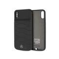 Mercedes-Benz Full Cover Power Case 4000mAh ( Rubber Finish ) for iPhone Xs Max - Black