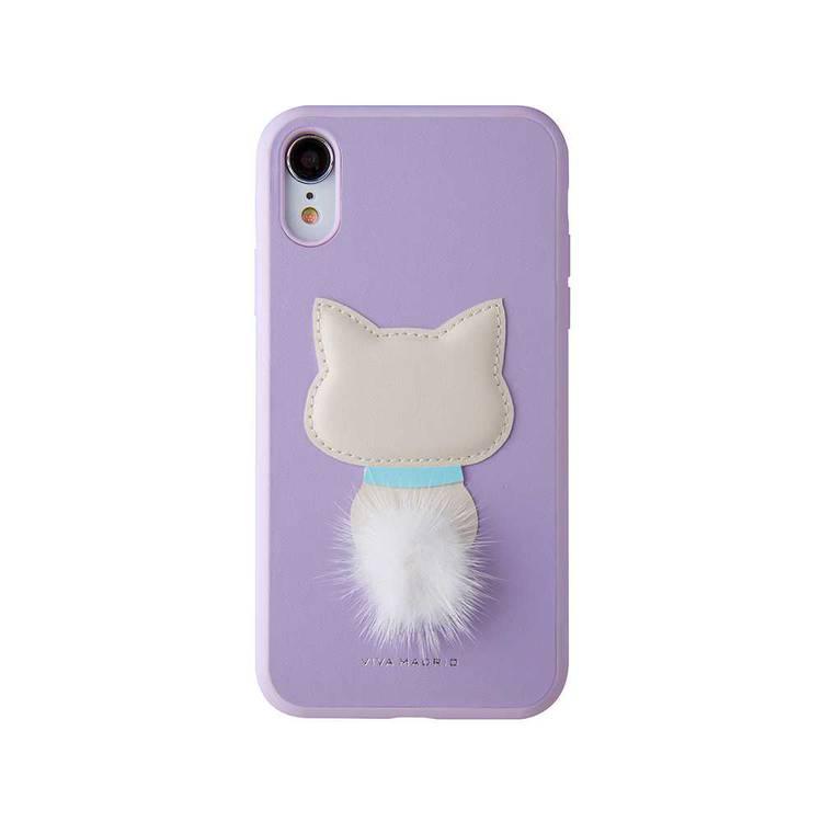 Viva Madrid Vello Back Case for iPhone Xr - Gato Cat