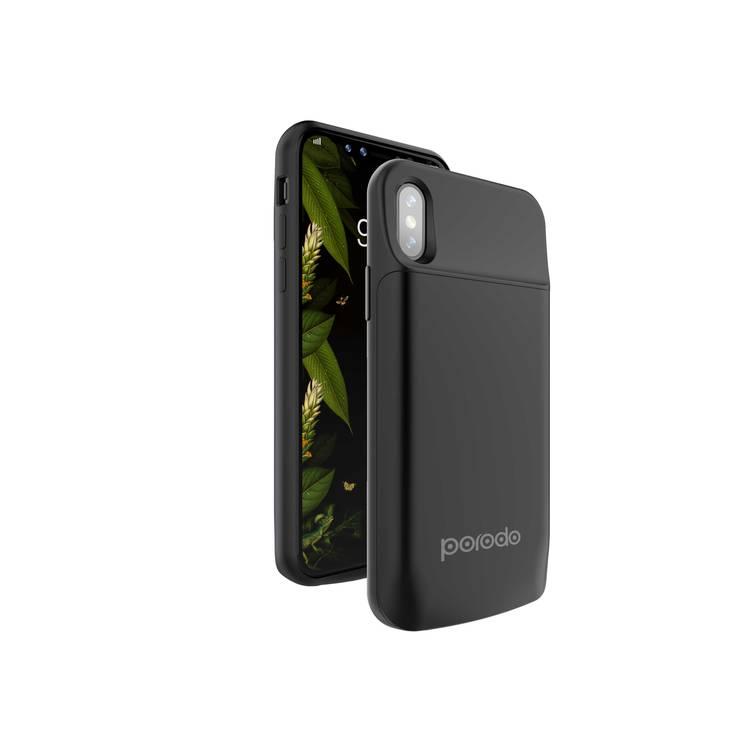 Porodo Power Case 3600mAh for iPhone X - Black