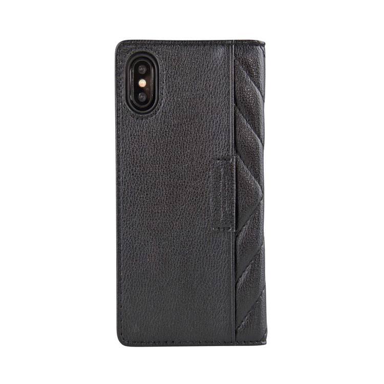 Viva Madrid Moda Folio Case for iPhone X - Black