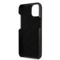 Karl Lagerfeld PU Leather Case With Elastic Band Strap For iPhone 13 (6.1 ) - Black