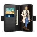 Green Lion 2 in 1 Magsafe Leather Wallet Case for iPhone 13 Pro Max ( 6.7" ) - Black