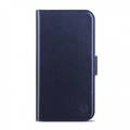 Green Lion 2 in 1 Magsafe Leather Wallet Case for iPhone 13 Pro Max ( 6.7" ) - Blue