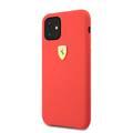 iPhone 11 Silicone Case Ferrari FESSIHCN61RE iPhone 11 Silicone Case - Red