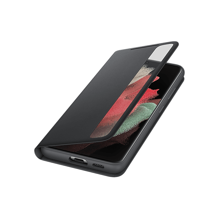Samsung Galaxy S21 / S21+ 5G Smart Clear View Cover (ZG996CBE-BK) - Black