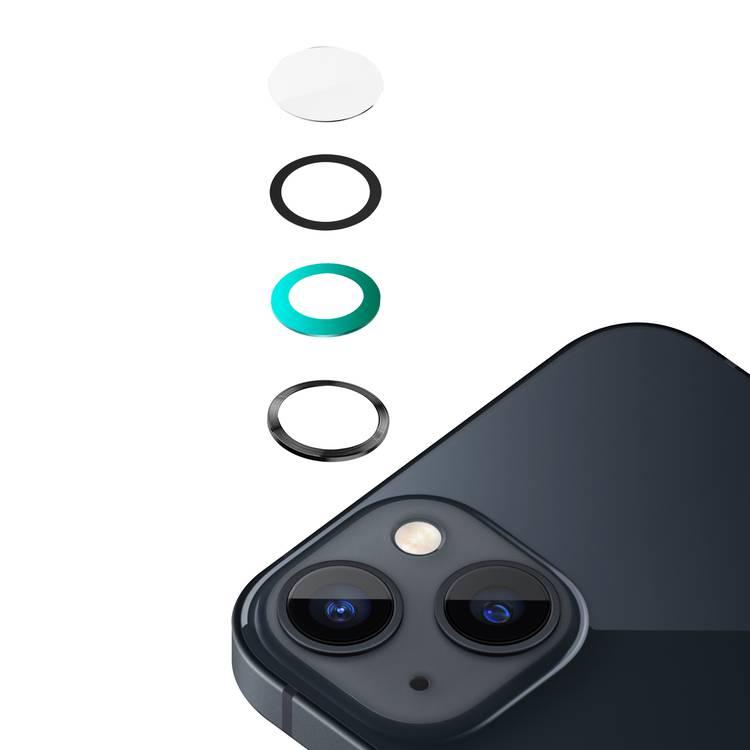 غرين ليون جراب مضاد للتوهج لهاتف ايفون 11 مع واقي شاشة زجاجي للكاميرا - أخضر