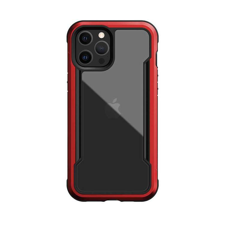 X-Doria Raptic Shield Phone Case Compatible for iPhone 12 / 12 Pro (6.1) Drop Resistant iPhone 12 Pro Max Cover - Red