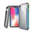 X-Doria Defense Shield Phone Case Compatible for iPhone Xr (6.1") Shock-Absorption iPhone Xr Cover - Iridescent