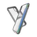 X-Doria Defense Shield Phone Case Compatible for iPhone Xr (6.1") Shock-Absorption iPhone Xr Cover - Iridescent