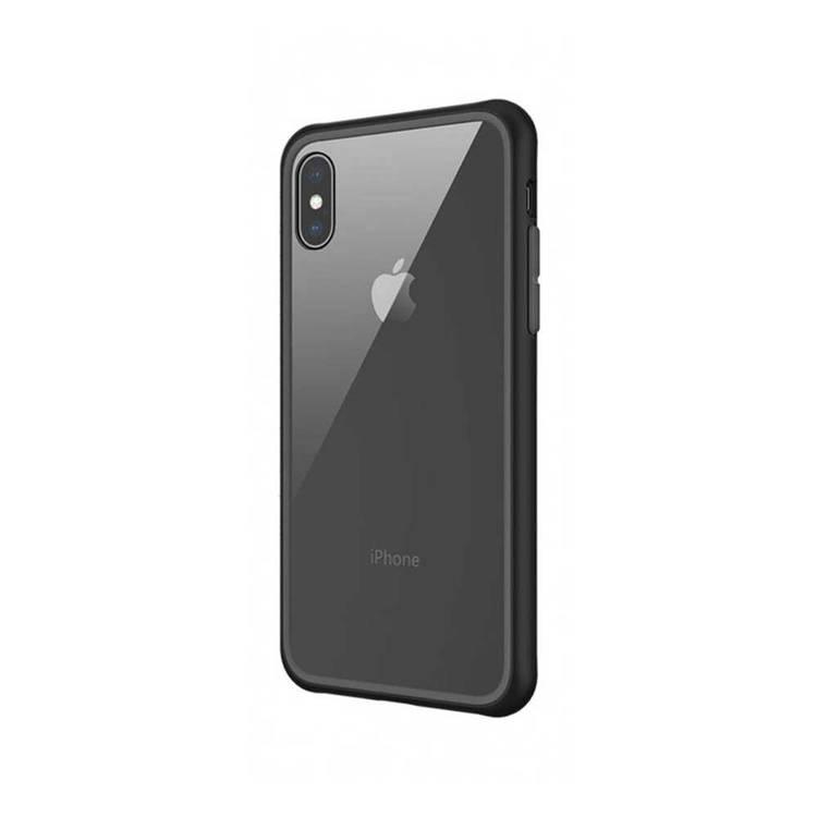 X-Doria Scene Prime Phone Case Compatible for Apple iPhone Xs Max | Soft TPU Drop Protection Back Cover - Black