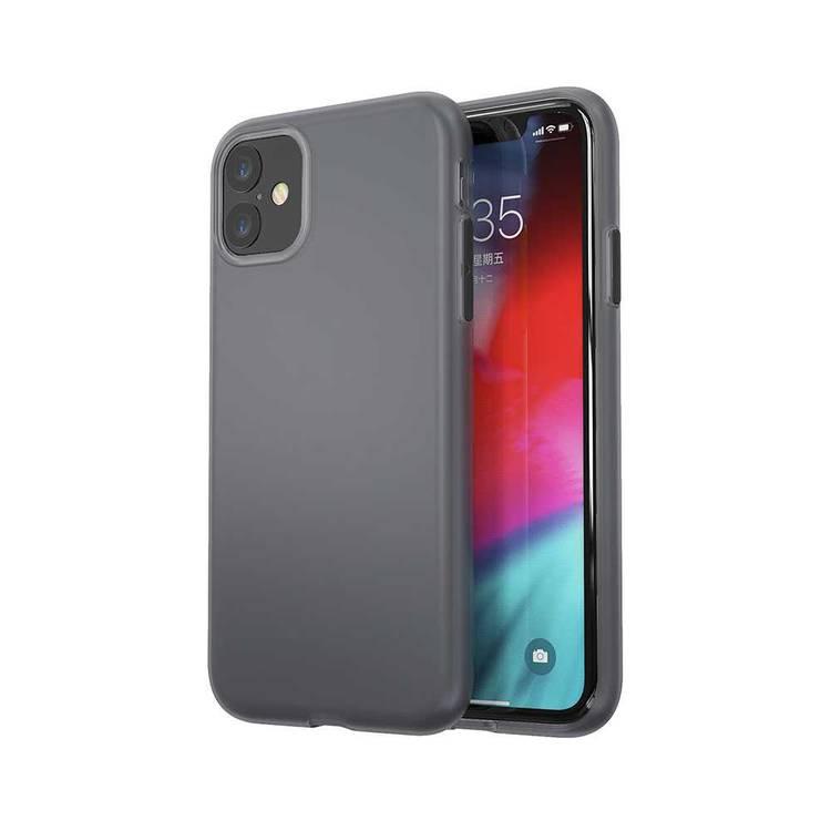 حافظة هاتف X-Doria Air Skin متوافقة مع هاتف Apple iPhone 11 - دخاني