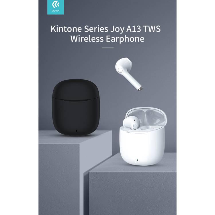 Devia Kintone Series Joy A13 TWS Wireless Earphone-Black