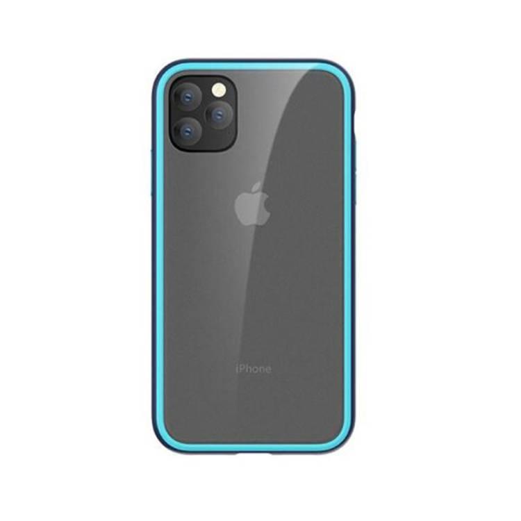 Comma Joy Elegant Anti-Shock Phone Case Compatible for iPhone 13 Pro (6.1") - Blue