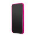 CG MOBILE Guess 4G Tone Logo Silicone Phone Case Compatible for iPhone 11 Pro (5.8") Anti-Scratch Mobile Case Officially Licensed - Fuchsia