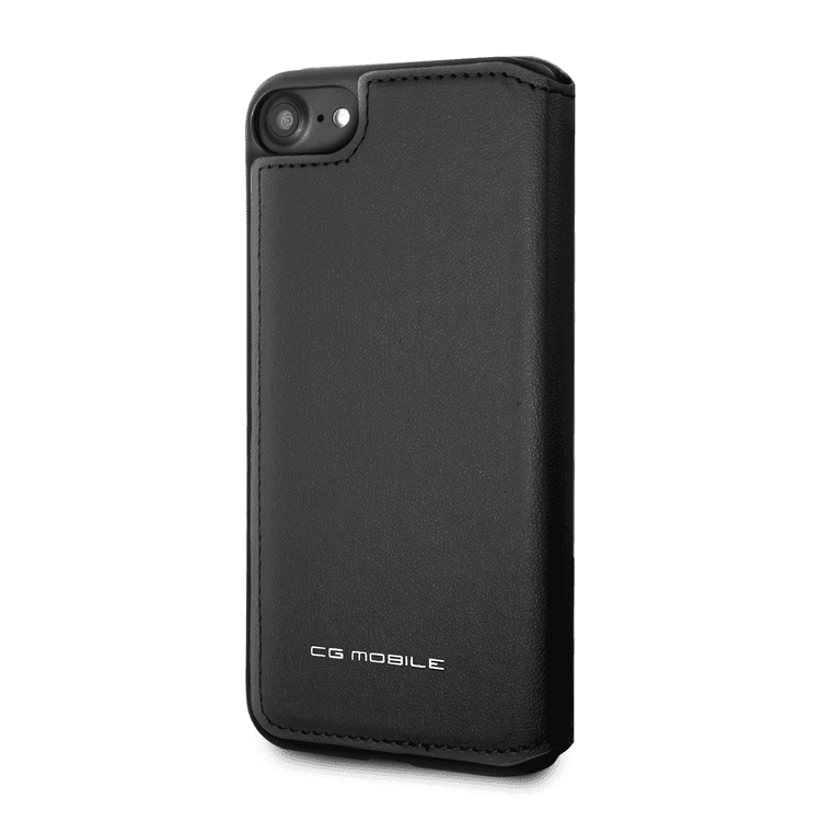 Ferrari Urban Collection Book type Phone Case for iPhone 7 - Black