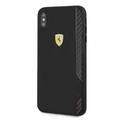 CG MOBILE Ferrari On Track PU Rubber Hard Phone Case Compatible for iPhone Xr (6.1") Mobile Case Officially Licensed