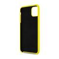 CG MOBILE Silicone Phone Case On Track & Stripes Compatible for iPhone 11 Pro Max (6.5") Drop Protection Mobile Case Officially Licensed - Yellow
