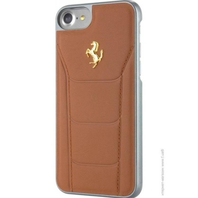 Ferrari 488 Collection Hard Phone Case Apple iPhone 7 - Brown - iPhone 7/8/SE(2)