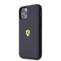 CG MOBILE On Track PC/TPU Phone Case with Cardslot & Magnetic Closure Compatible for iPhone 11 Pro (5.8") Drop Protection Mobile Case Officially Licensed - Navy