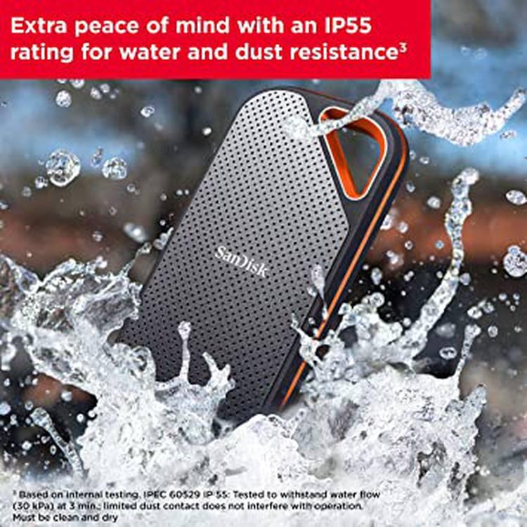 SanDisk NVMe Extreme Portable External Solid State Drive SSD USB 3.2 C 1TB  2TB..