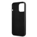 CG MOBILE Guess GUHCP13LSLTGK Silicone Line Triangle Back Cover, Anti-Scratch, for iPhone 13 Pro Mobile Case Officially Licensed  - Black