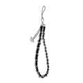 CG MOBILE GUESS GUSTSASSK phone strap chain and PU with metal, Strap Phone Beads, Universal   - CHARM BLACK