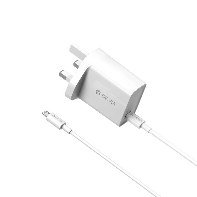 Devia Smart Series PD Quick Charger UK 20W - White