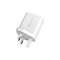 Devia Smart Series PD Quick Charger UK 20W - White