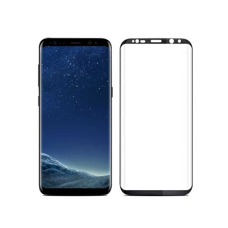 Green 3D Curved Edge Glue Glass Screen Protector for Samsung Galaxy S8 Plus