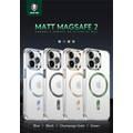 Green Lion Matt Magsafe 2 IMD Case for iPhone 13 Pro- Black