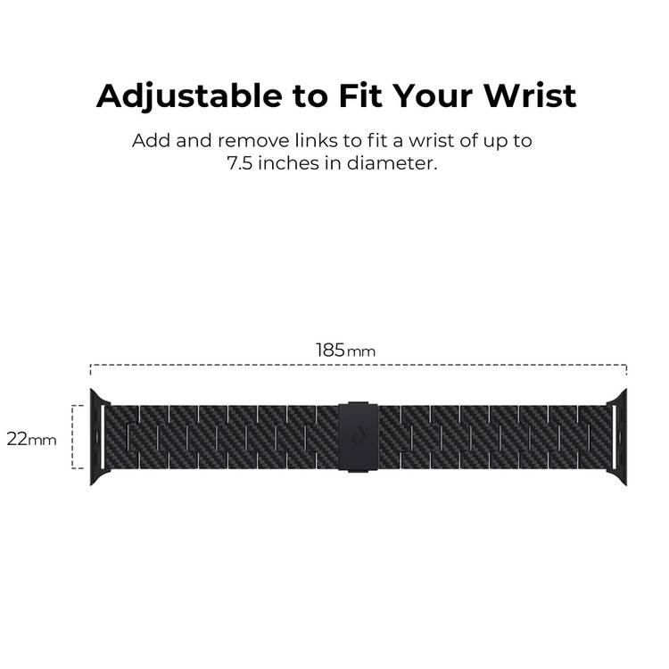 Watch Carbon Band 100% Fiber for Watch Apple 42/44/45mm Recycled